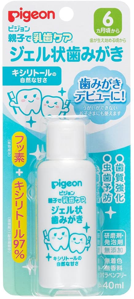 Pigeon Parent and Child Care for Deciduous Teeth Gel Toothpaste (Quasi-Drug) 40ml