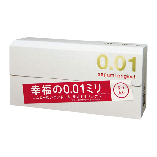 Sagami Original 0.01ml 5 Pieces