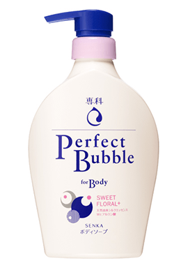 Senka Perfect Bubble For Body Wash Sweet Floral 500ml