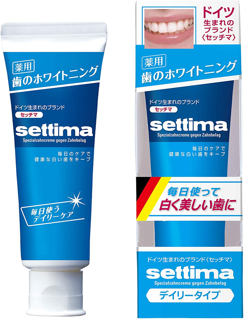 Settima Whitening Toothpaste Daily Care Fine Mint Type (80 g)