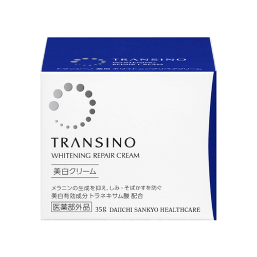 Transino Medicated Whitening Repair Cream 35g Features and Benefits