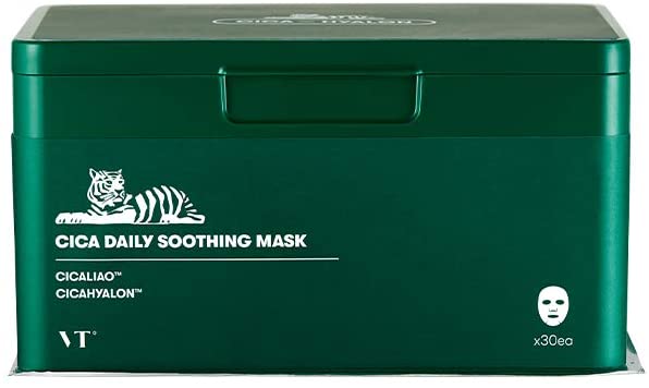 VT COSMETICS] Cica Daily Soothing Mask 30ea / CICA Daily