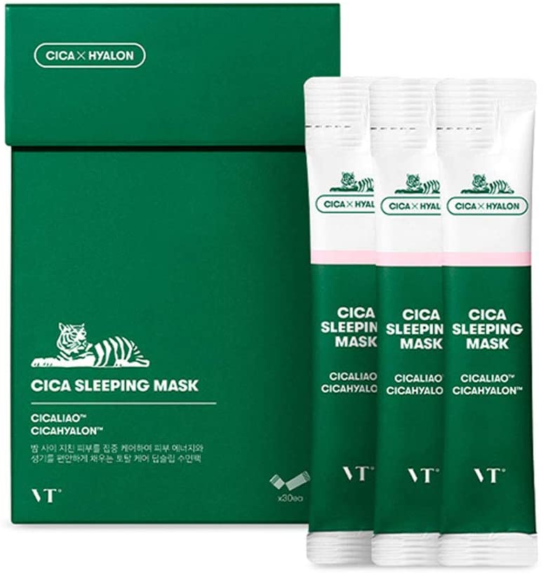 [VT / Vuity] Cica Sleeping Mask Korean Cosmetics Korean Sleeping Pack Night Pack (30 pieces)