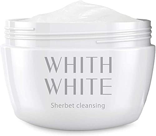 Whith White Cleansing Balm Makeup Remover Cleansing White No Double Face Wash Needed] Pore Exfoliating Dull Care for Clear Skin (90 g)